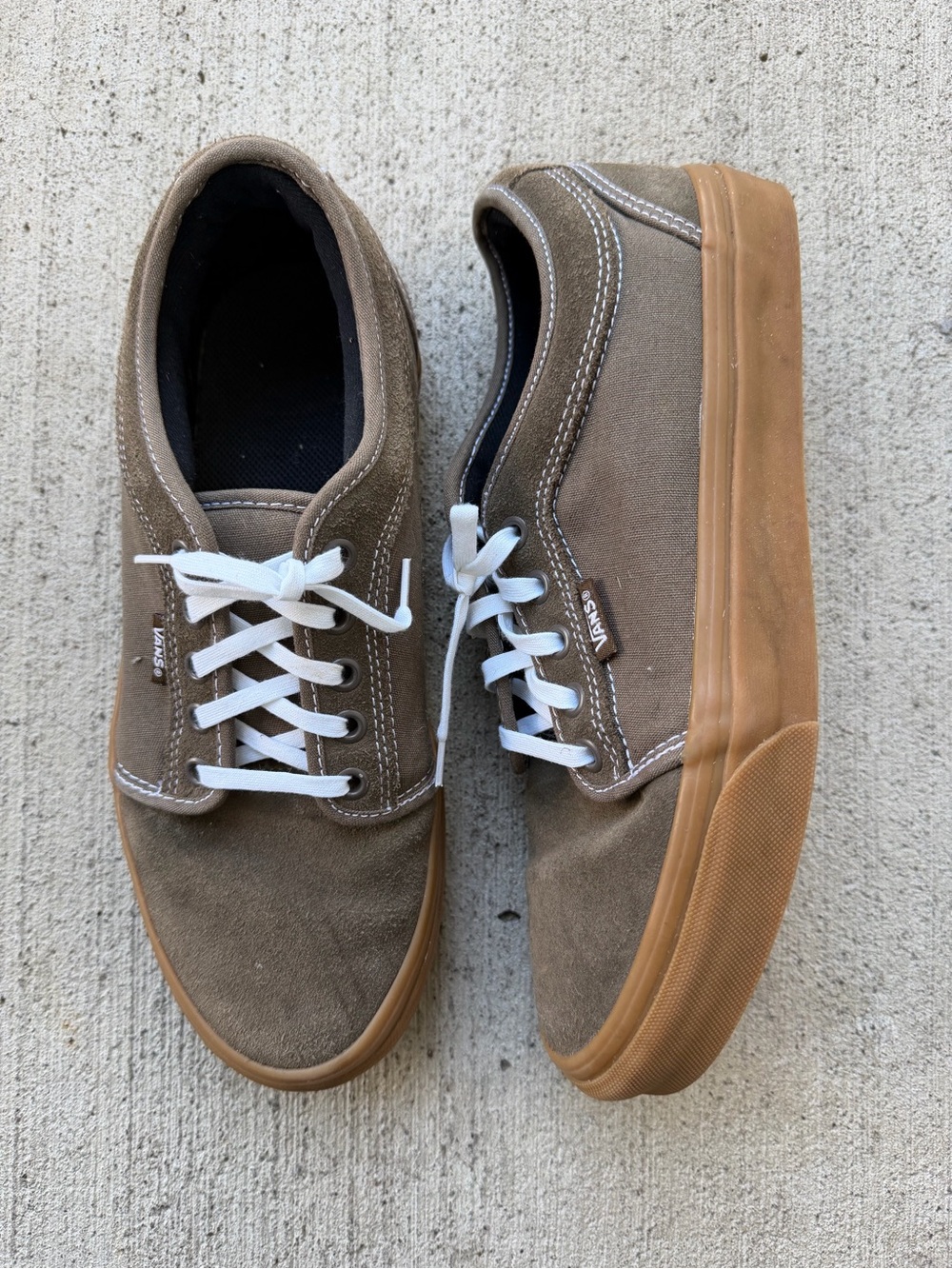 Vans Skate Chukka Low Suede Chocolate/Gum size 8